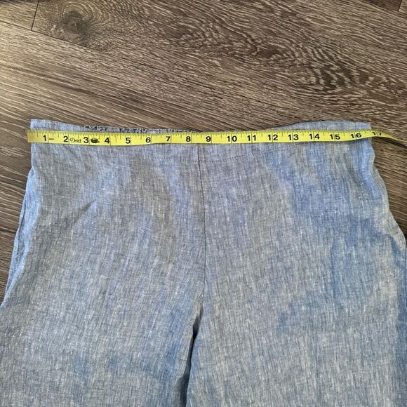 Bryn Walker 100% Linen Capris - Picture 7 of 9